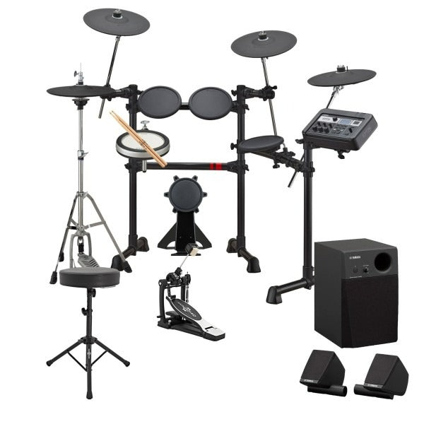 Yamaha DTX6K2-X Electronic Drum Kit w/ Double Pedal Complete Bundle