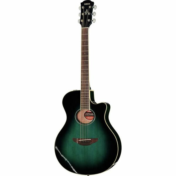 Yamaha APX600 Blue Burst