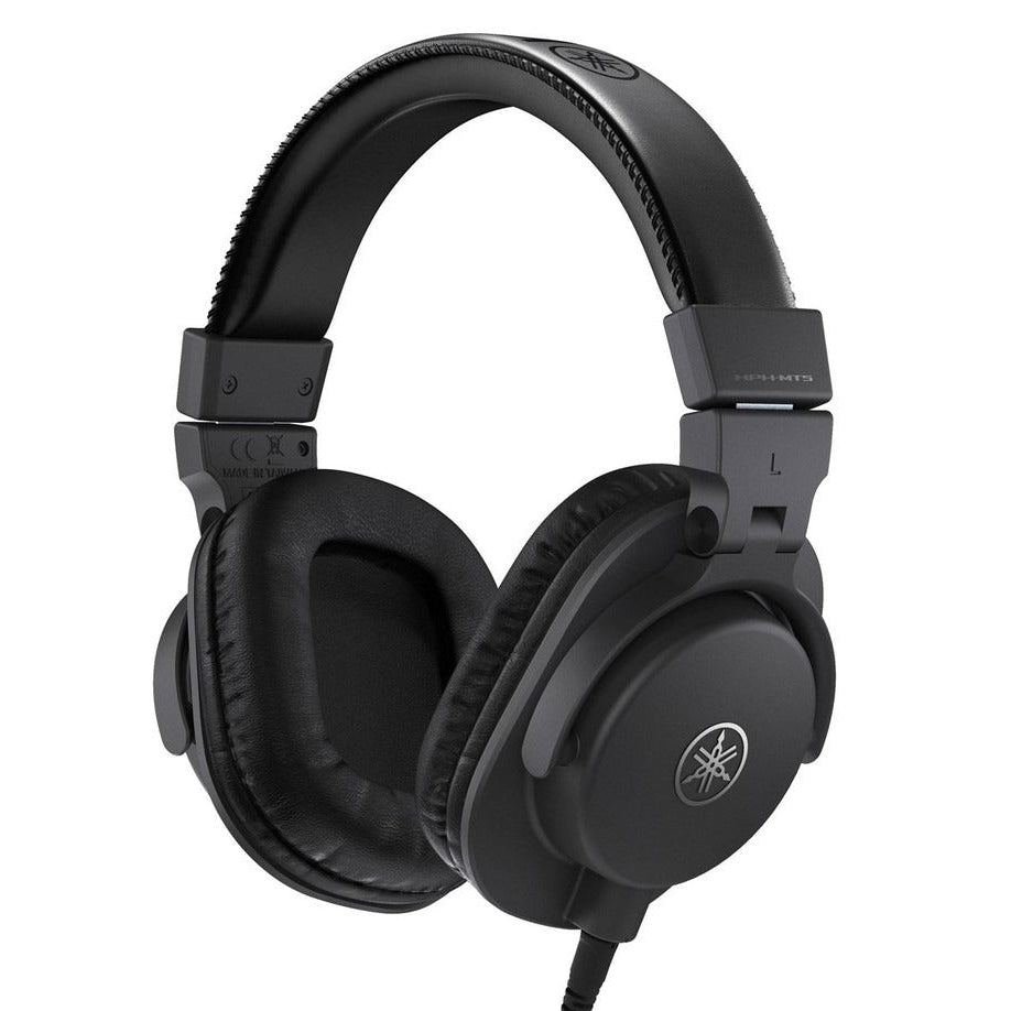Yamaha HPH-MT5 Studio Monitor Headphones, Black