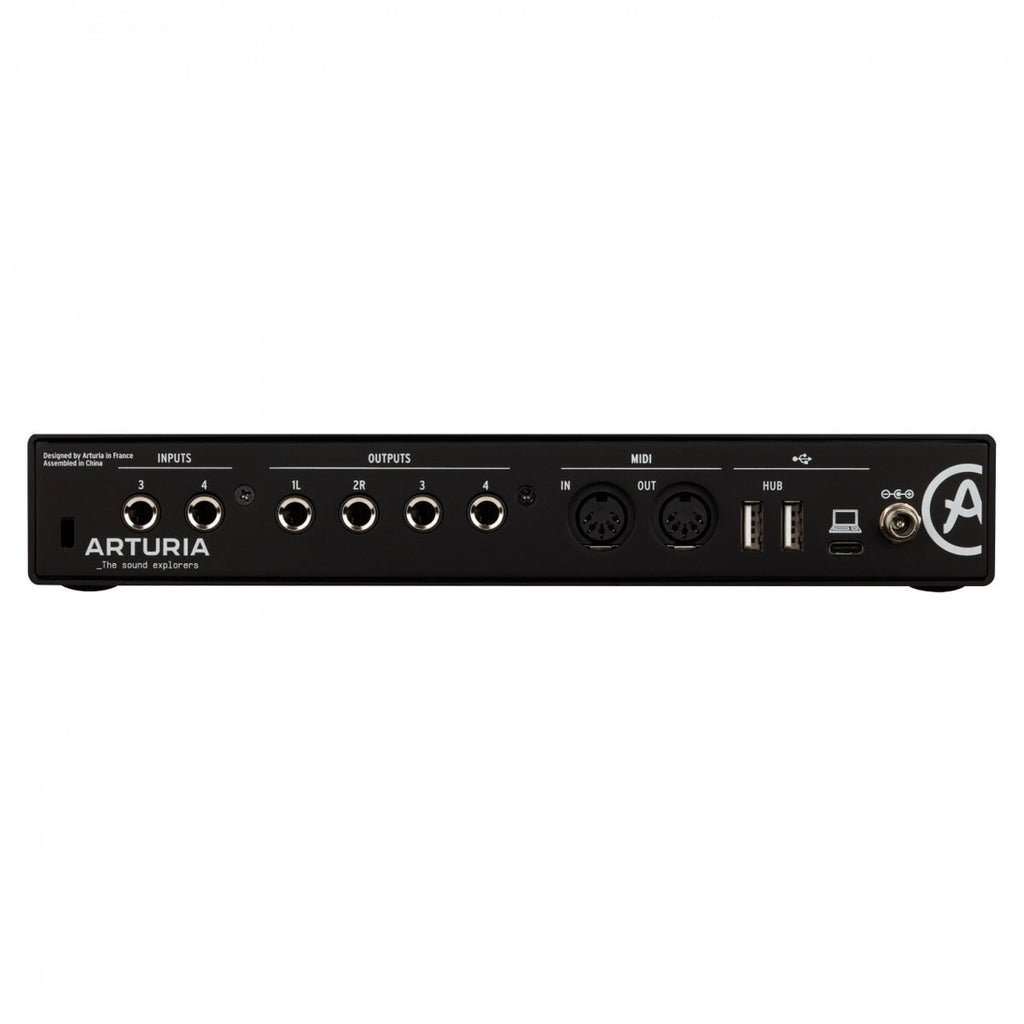 Arturia MiniFuse 4 USB Audio Interface, Black