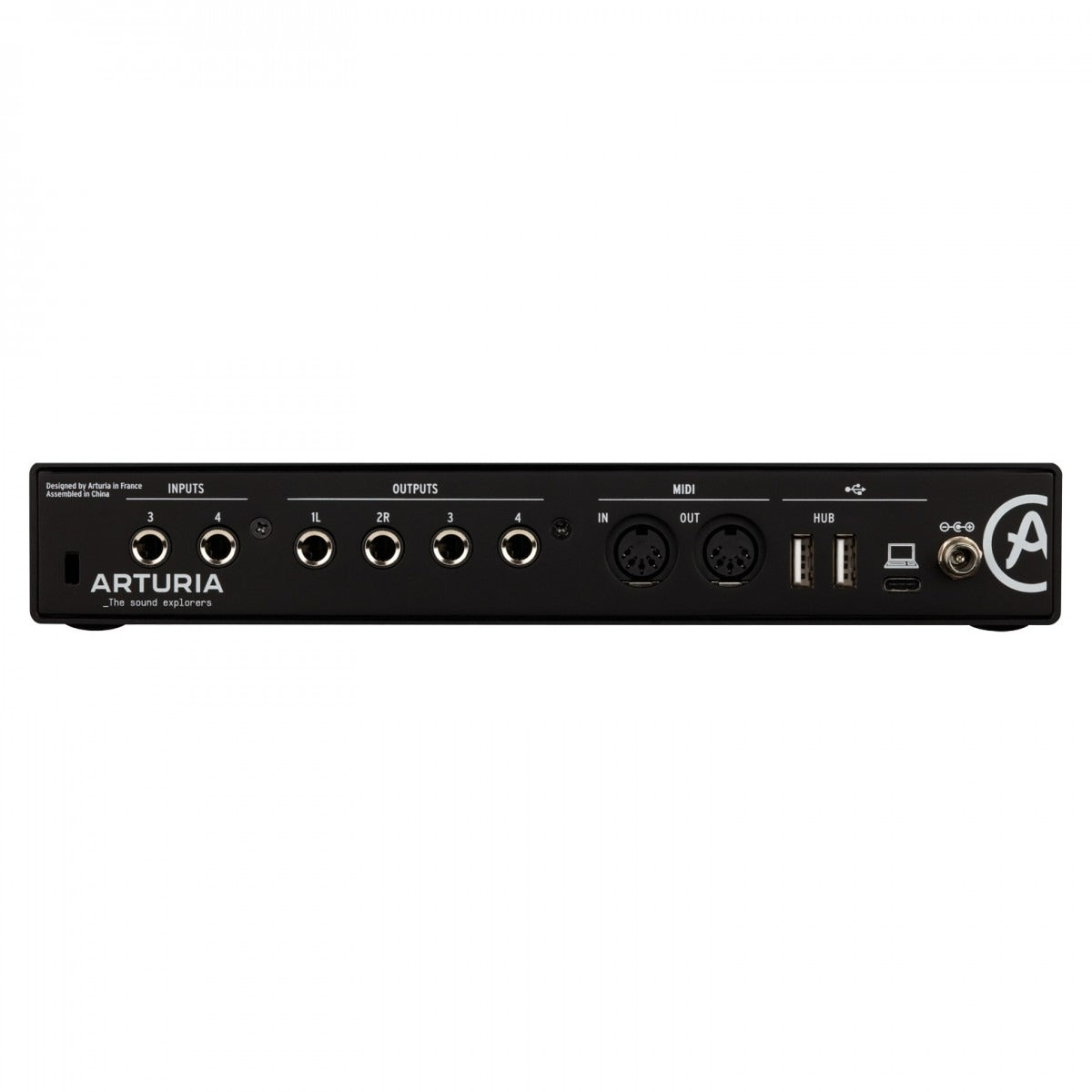 Arturia MiniFuse 4 USB Audio Interface, Black