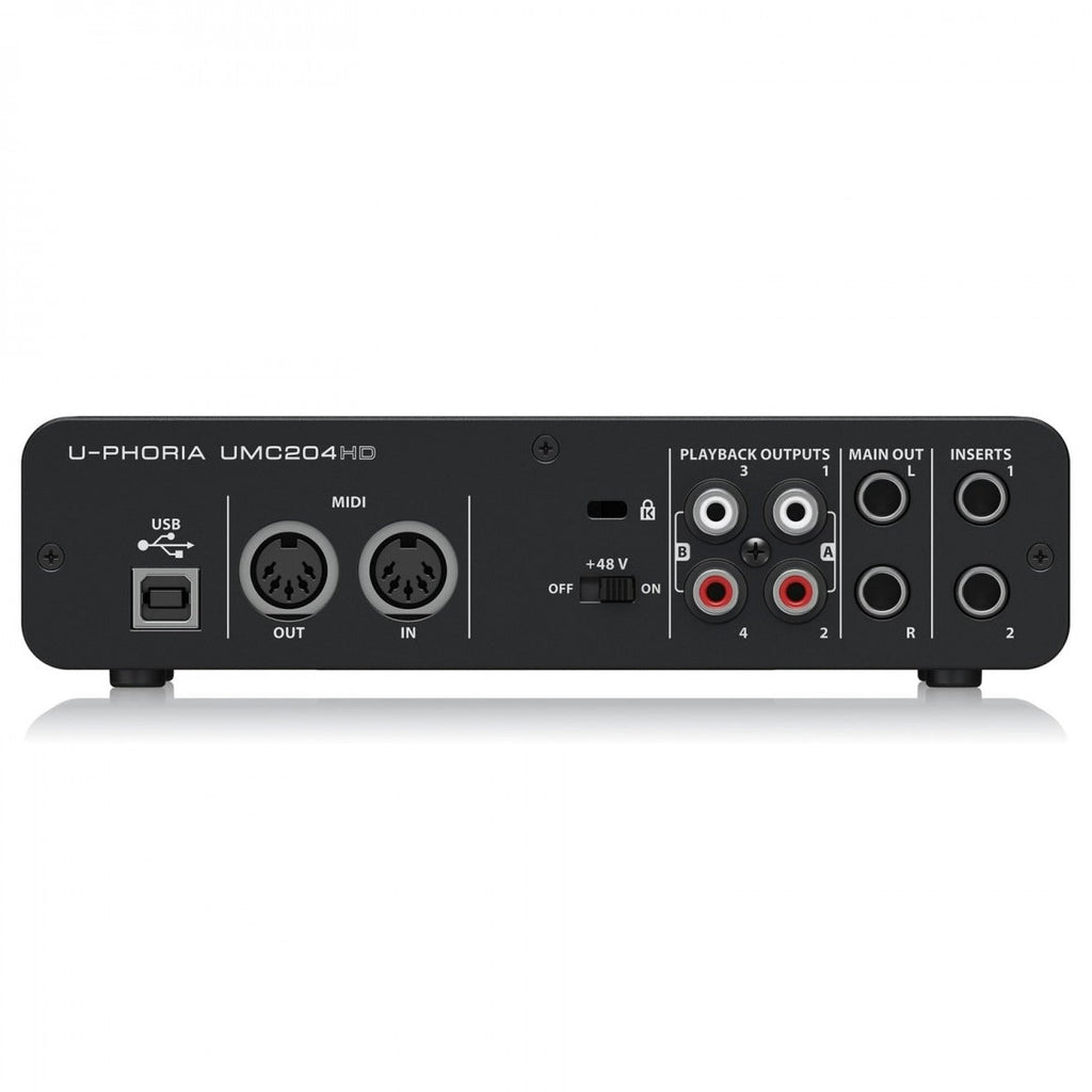 Behringer U-PHORIA UMC204HD USB Audio Interface