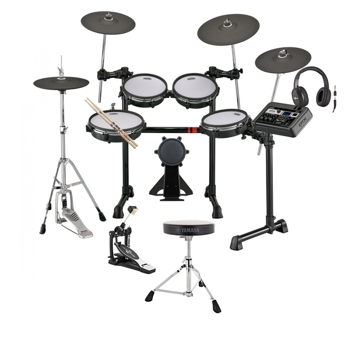 Yamaha DTX6K5-M Electronic Drum Kit With Accessory Pack