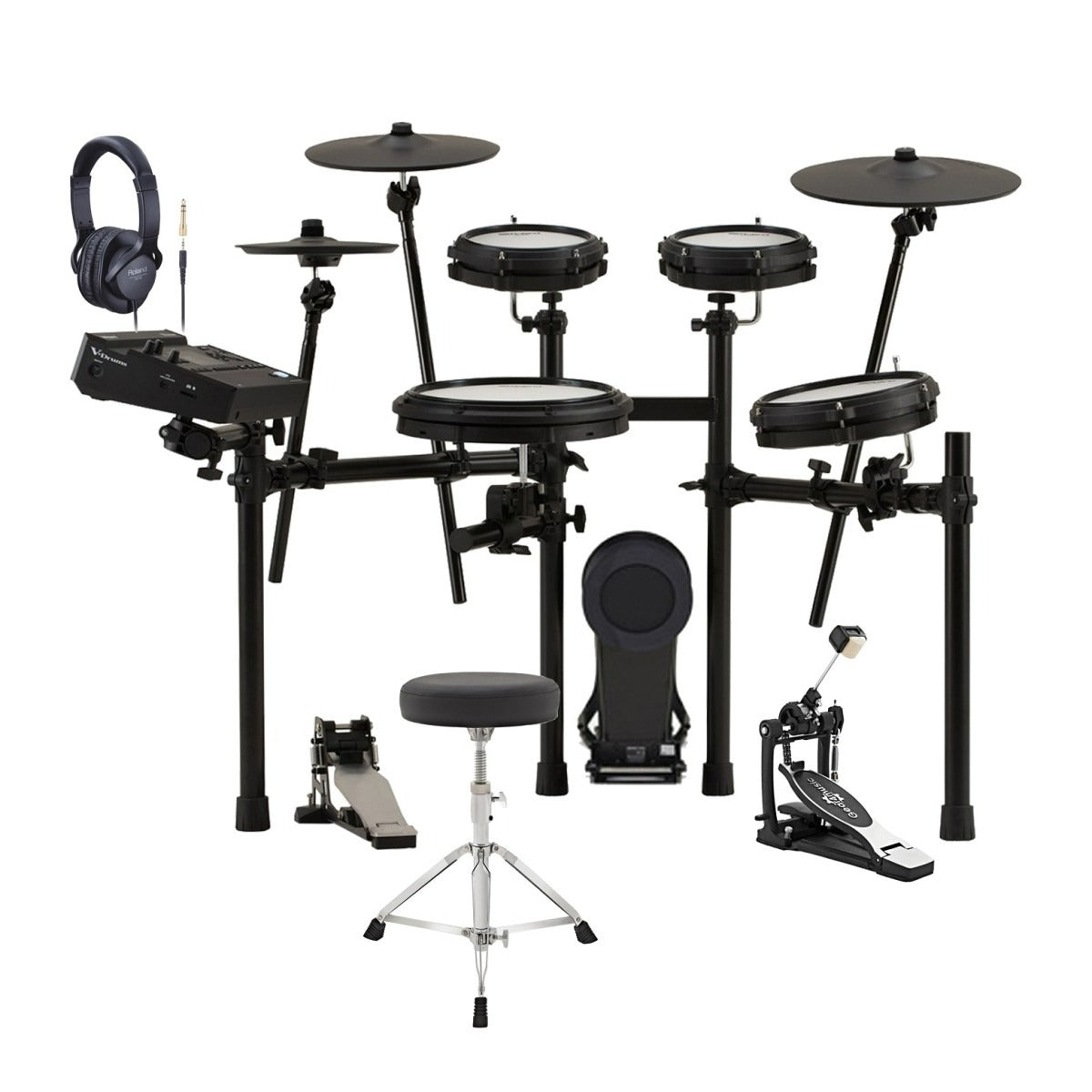 Roland TD313 V-Drums Electronic Drum Kit with Accessory Pack