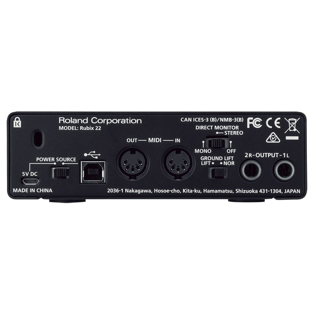 Roland Rubix22 USB Audio Interface
