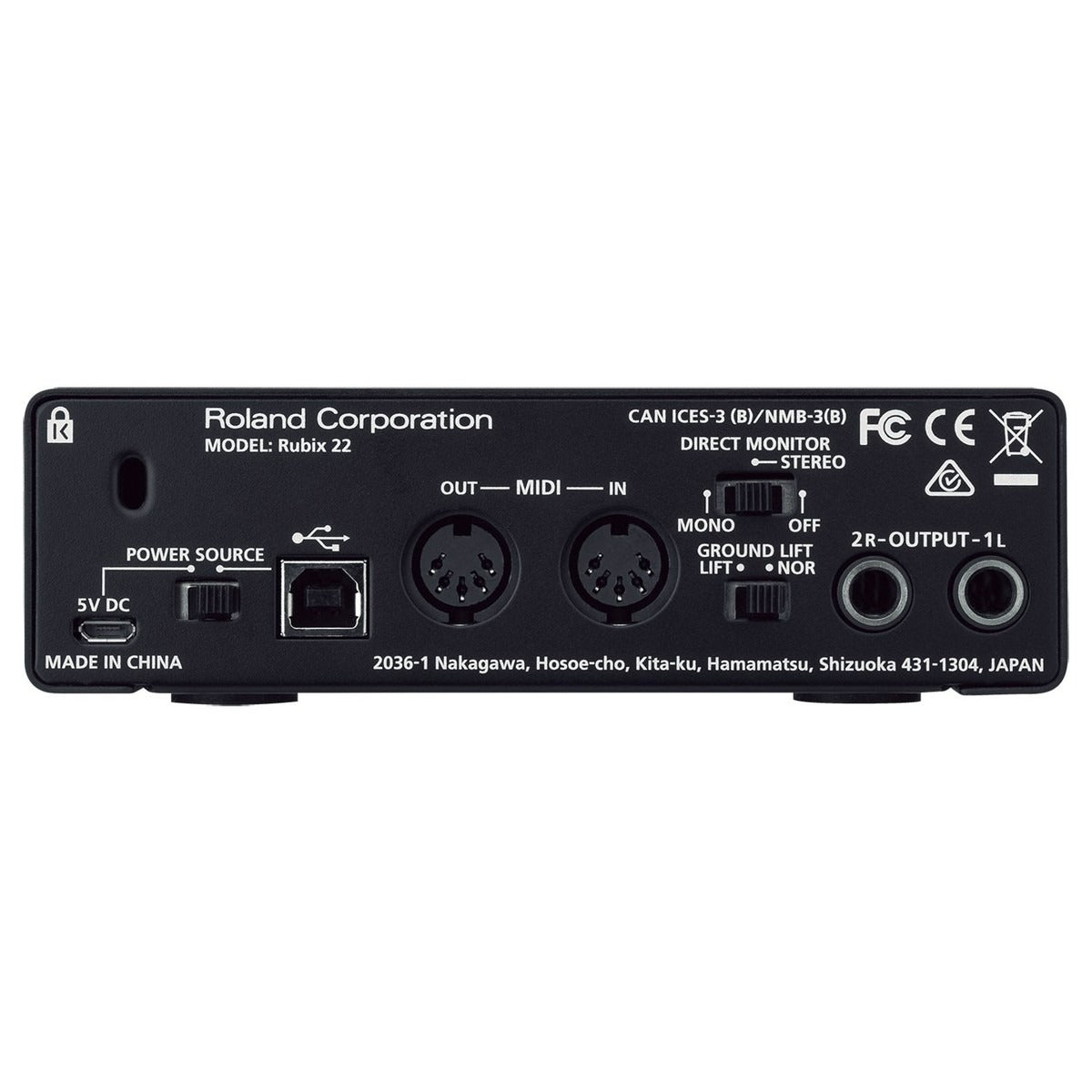Roland Rubix22 USB Audio Interface