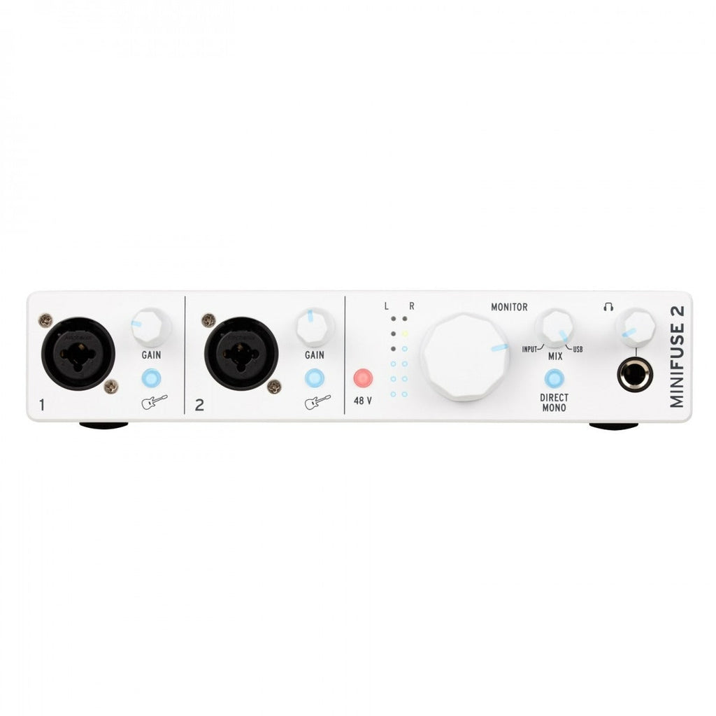 Arturia MiniFuse 2 USB Audio Interface, White