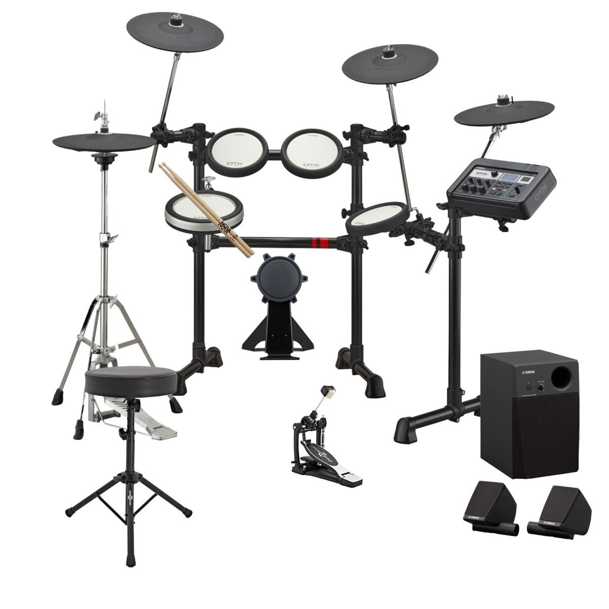Yamaha DTX6K3-X Electronic Drum Kit with Accessory Pack