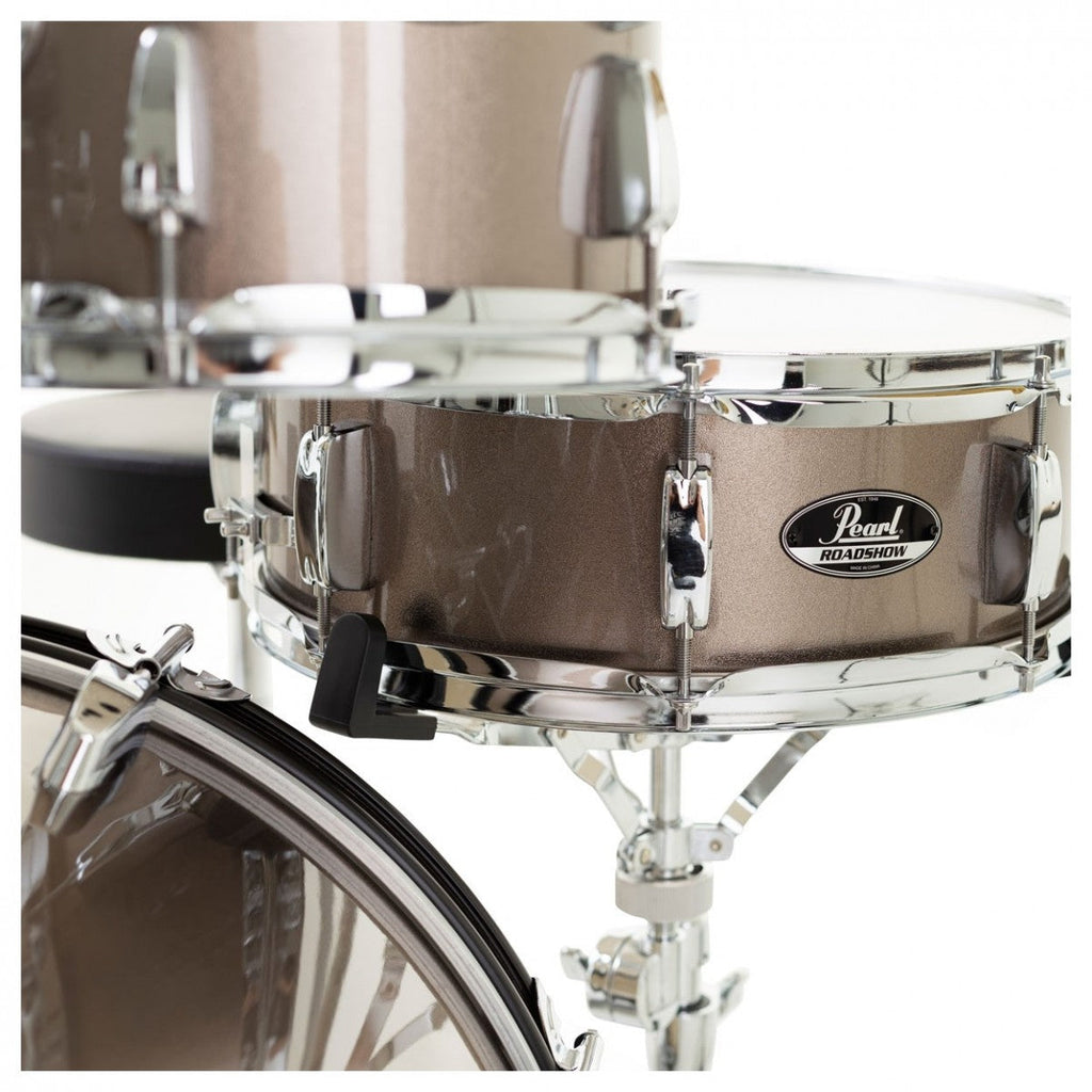 Pearl Roadshow 5pc Drum Kit w/Sabian Cymbals Bronze Metallic