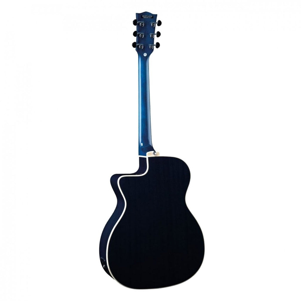 Electro Acoustic See Through Blue