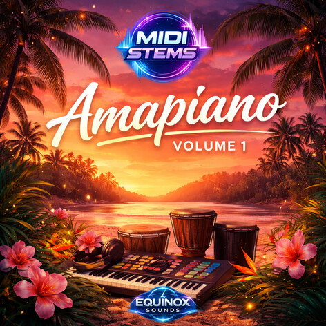 MIDI Stems: Amapiano Vol 1